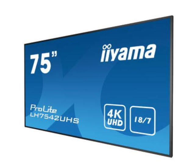 iiyama 74,5'' PROLITE LH7542UHS-B3 Czarny - 1375289 - zdjęcie 6